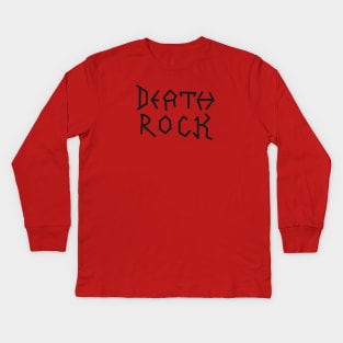 butt-head DEATH ROCK Kids Long Sleeve T-Shirt